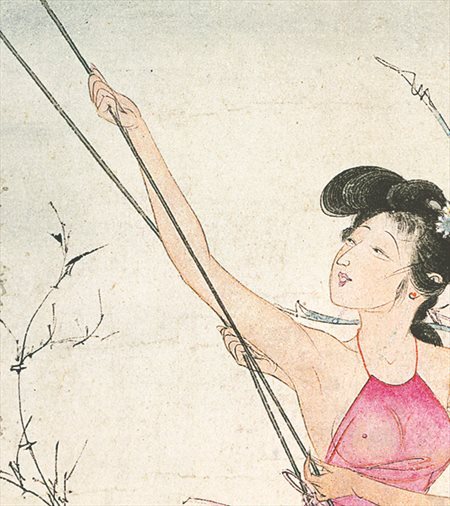 耀州-胡也佛的仕女画和最知名的金瓶梅秘戏图